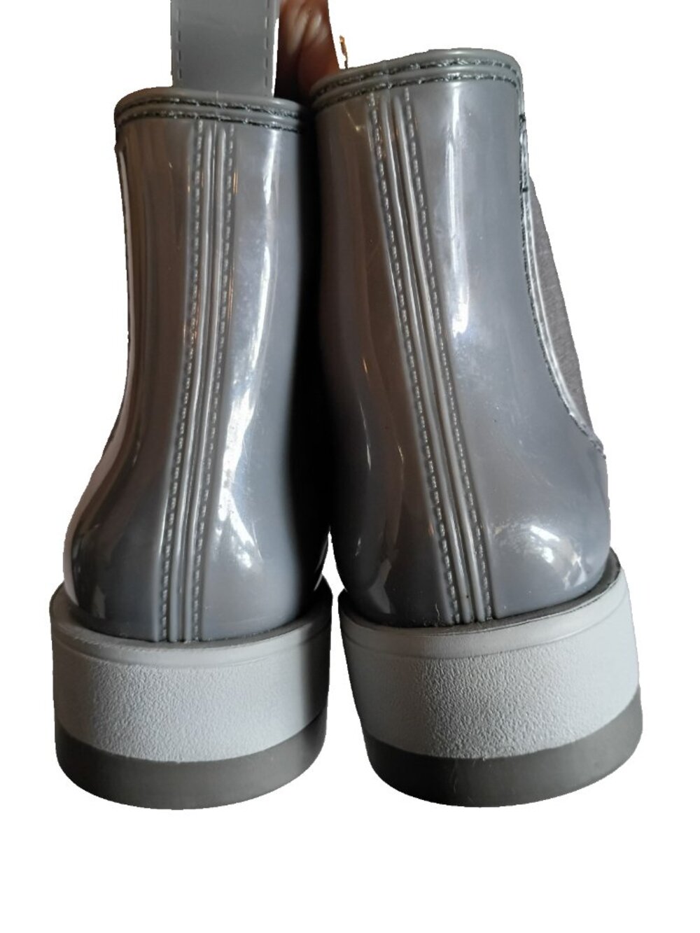 Cougar Women's Firenz Boots Chelsea Rubber Ankle Gray Waterproof- 9M  EUC - Picture 5 of 9